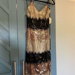 Altar’d state “Saffron” Sequins dress